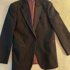 Black tuxedo jacket